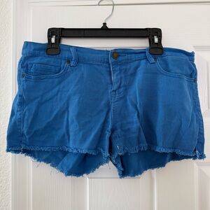 Vigold Vibrant Blue Jean Shorts